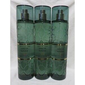 LOST IN SANTAL Bath & Body Works Fine Fragrance Mist 8 fl oz x 3